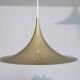 Semi pendulum pendant lamp by Thorup and Bonderup in brass