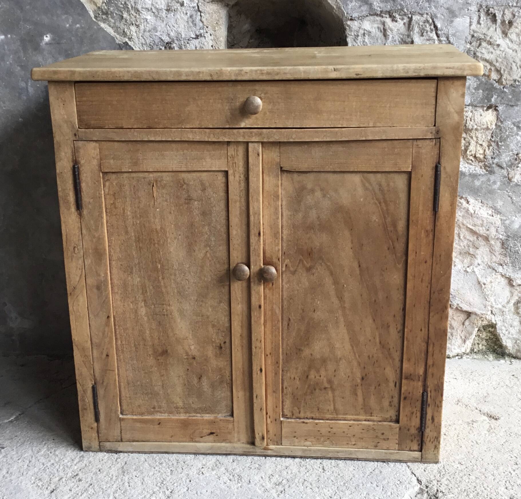 Parisian buffet in raw wood - mid-20th century