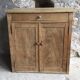 Parisian buffet in raw wood - mid-20th century