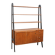 Renovated multifunction bookcase teak 1960 denmark