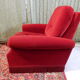 Vintage velvet club chair 50/60