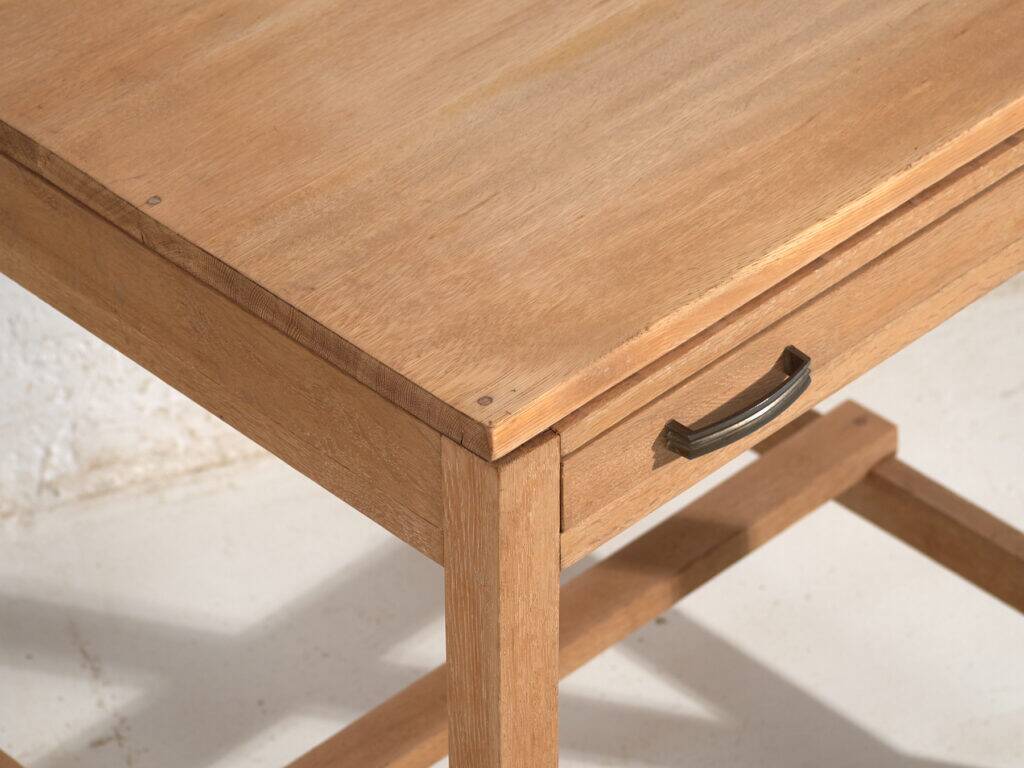 Japanese antique side table with drawer – Showa period (c.1926-1970) #79