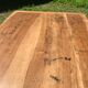 Restored walnut farm table