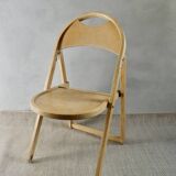 Folding wooden chair model No 24 OTK, around 1960