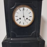 Pendule ancienne marbre noir Napoleon III