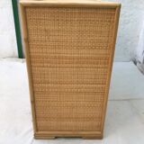 Vintage rattan sideboard