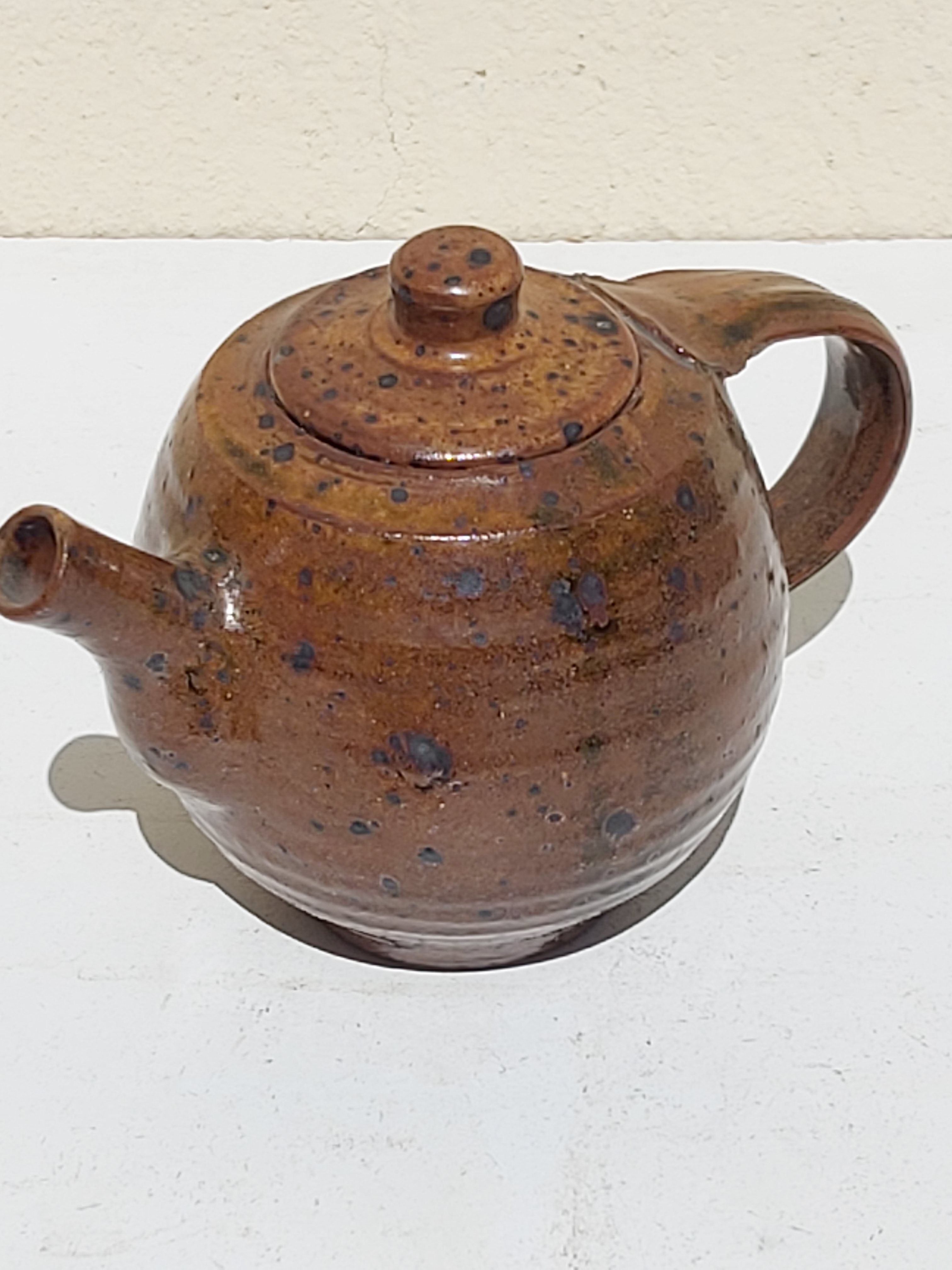 Teapot pyrity sandstone Gustave Tiffoche