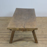 Vintage oak butcher's table 1930