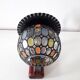 Retro wall light - Globe colored cloisonné glasses. - 1950-60
