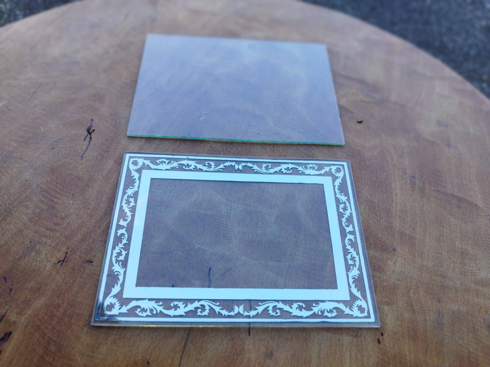 Art Deco photo frame for 17x13cm photo