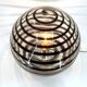Pair of murano swirl glass table lamps, 1970s