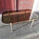 Table basse vintage ovale