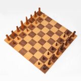 De Coene Chess Set With Original Box Attr. to Christophe Gevers, Belgium