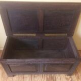 Africain coffre in wenge