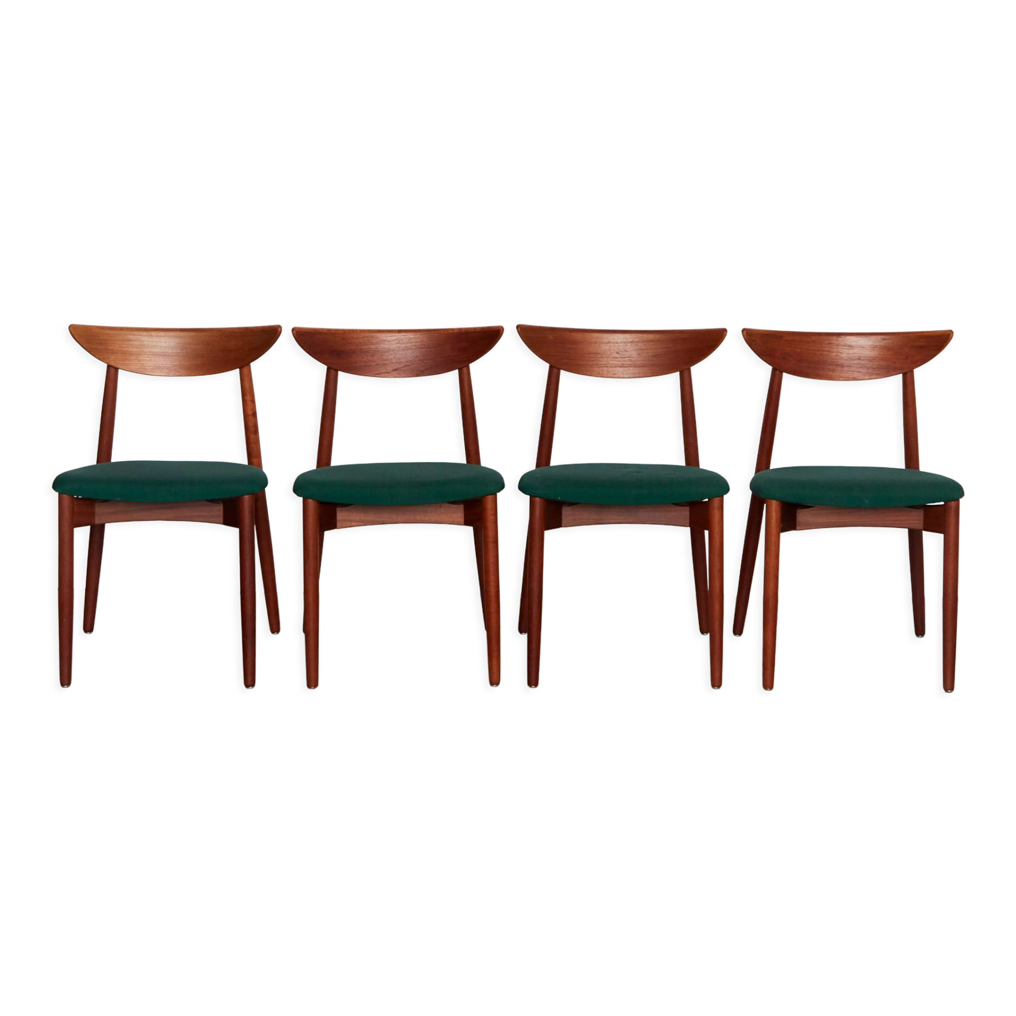 Dining chairs model #58 by Harry Østergaard  for Randers Møbelfabrik