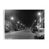 Tirage photographique encadré paris en 1965 paris xi avenue parmentier by night