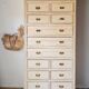 Haberdashery workbench - high chest of drawers - tallboy