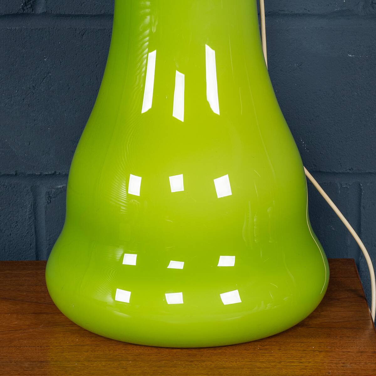 20thc italian "birillo" table / floor lamp by carlo nason for mazzega
