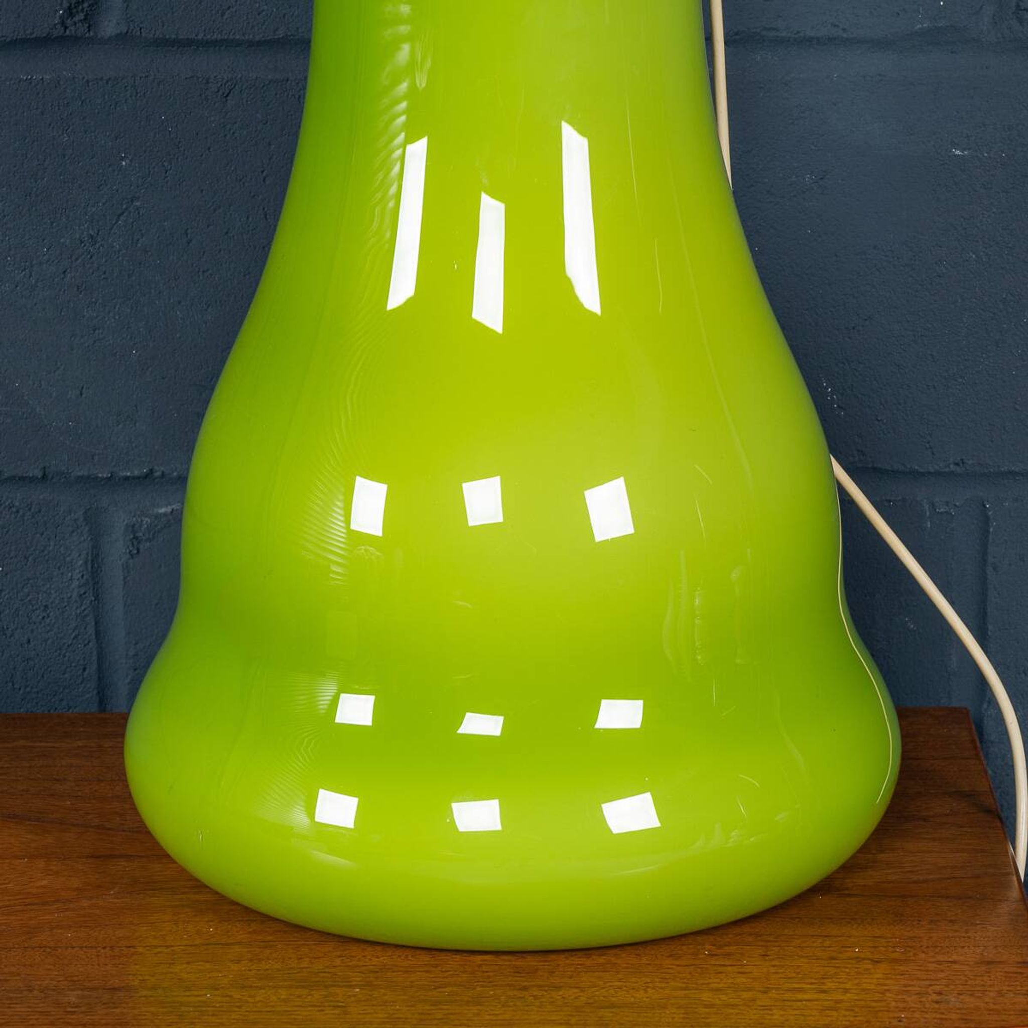 20thc italian "birillo" table / floor lamp by carlo nason for mazzega