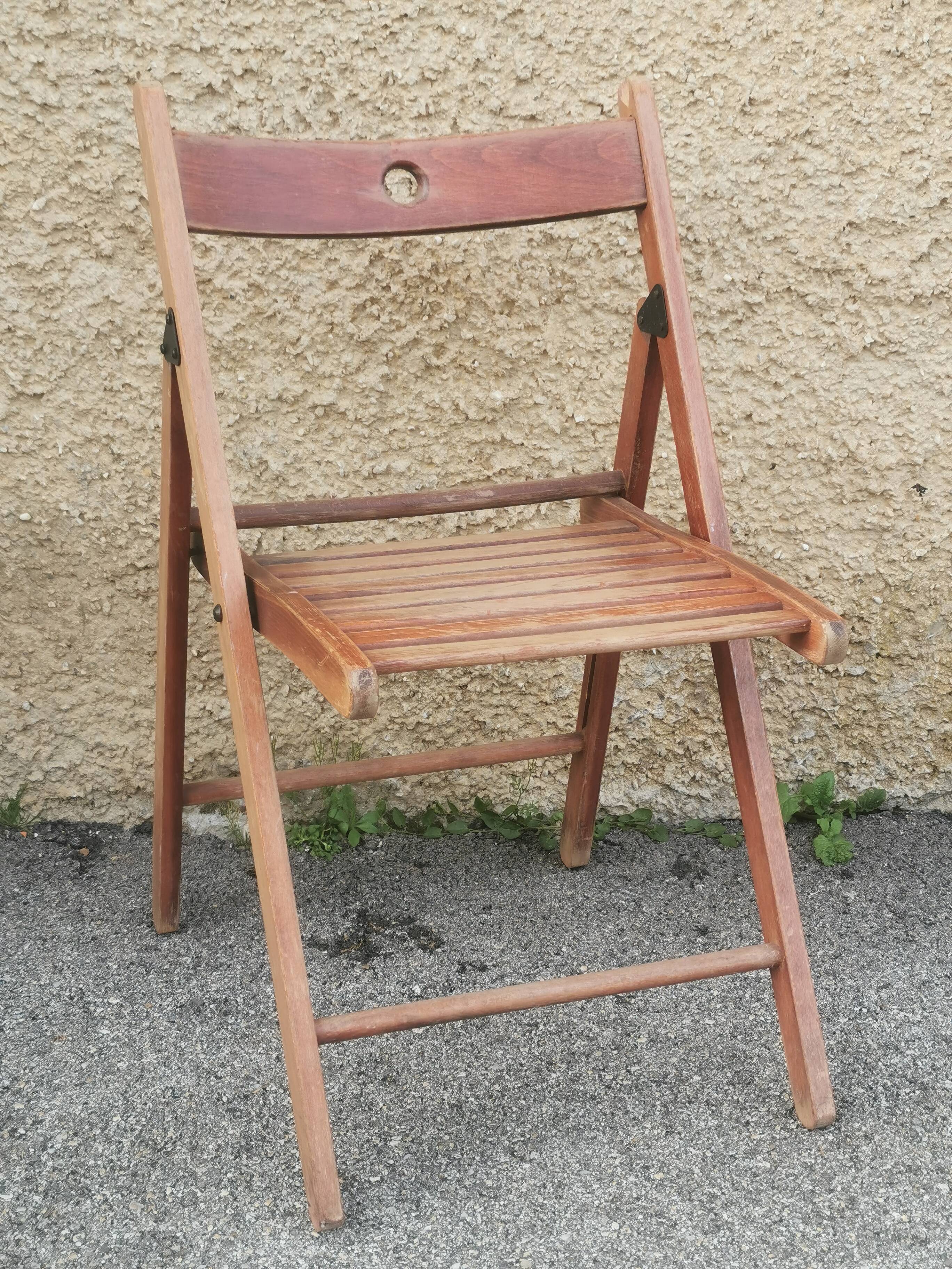 Vintage folding chair