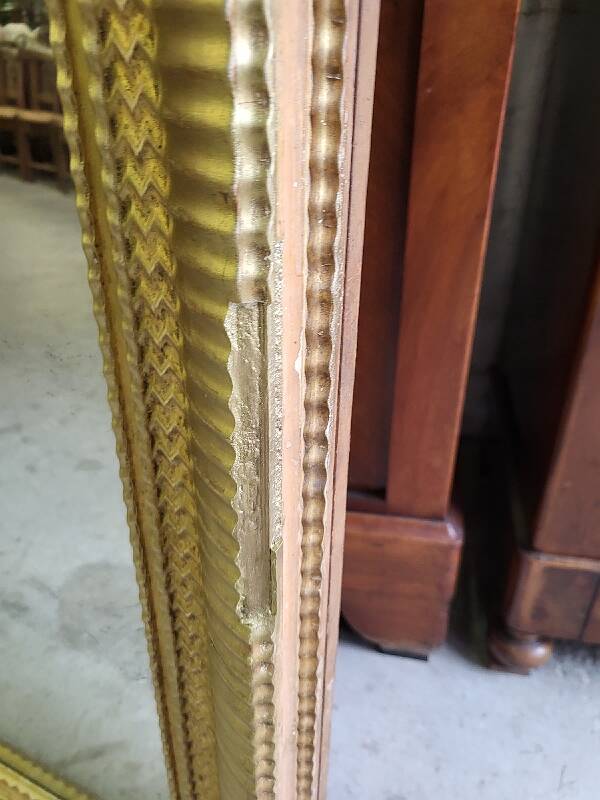 Antique gilt mirror from the early 19th century n°41