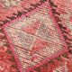 Modern Mid Century Turkish Vintage Runner Rug, 83x337 Cm