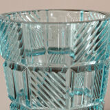 Vase en verre, art déco