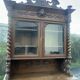 Henri II two-body buffet carved from solid wood