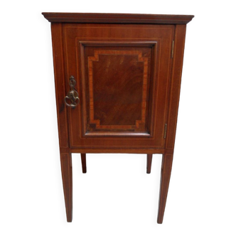 Mahogany 1 door cabinet