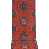 Vintage Turkish rug from Oushak, hand-woven 91x660 cm