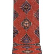 Tapis vintage turc de oushak tissé à la main 91x660 cm
