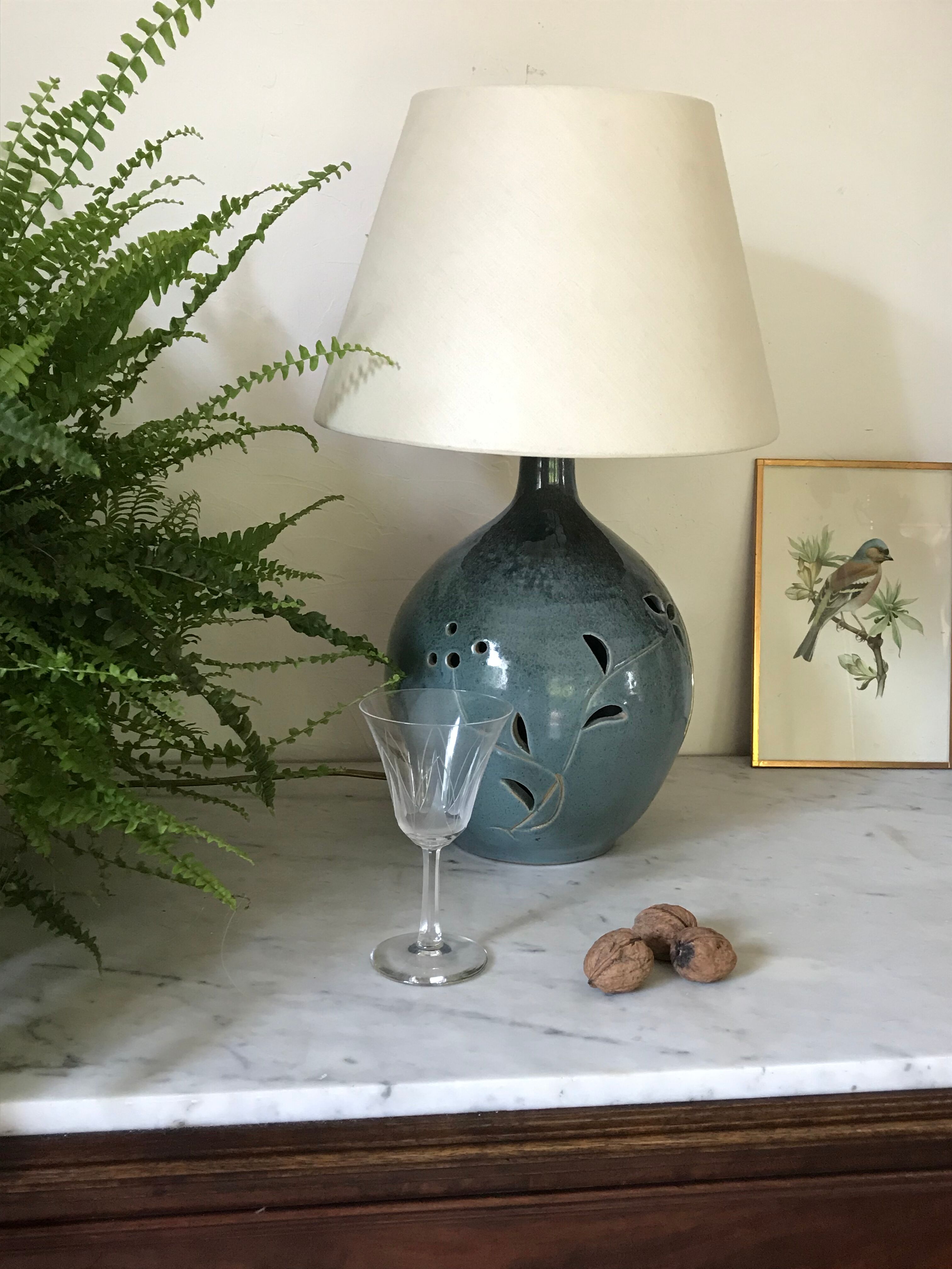 Vintage ceramic lamp