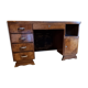 Glass tray desk