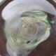 Blown glass vase Michel Steiner
