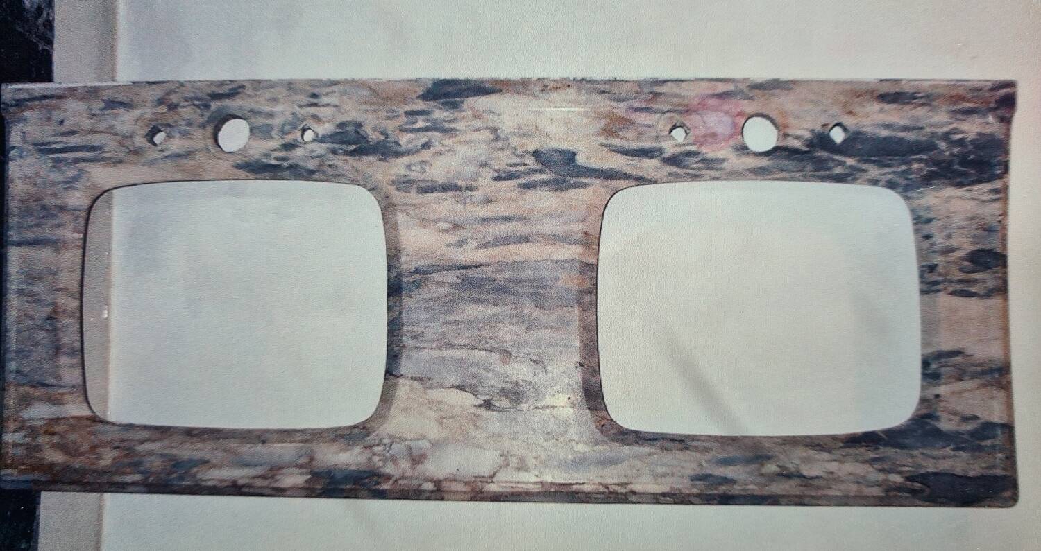 Très beau plan en marbre pour 2 vasques