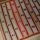 Handmade antique American hooked rug 97cm x 161cm 1890s - 1B506