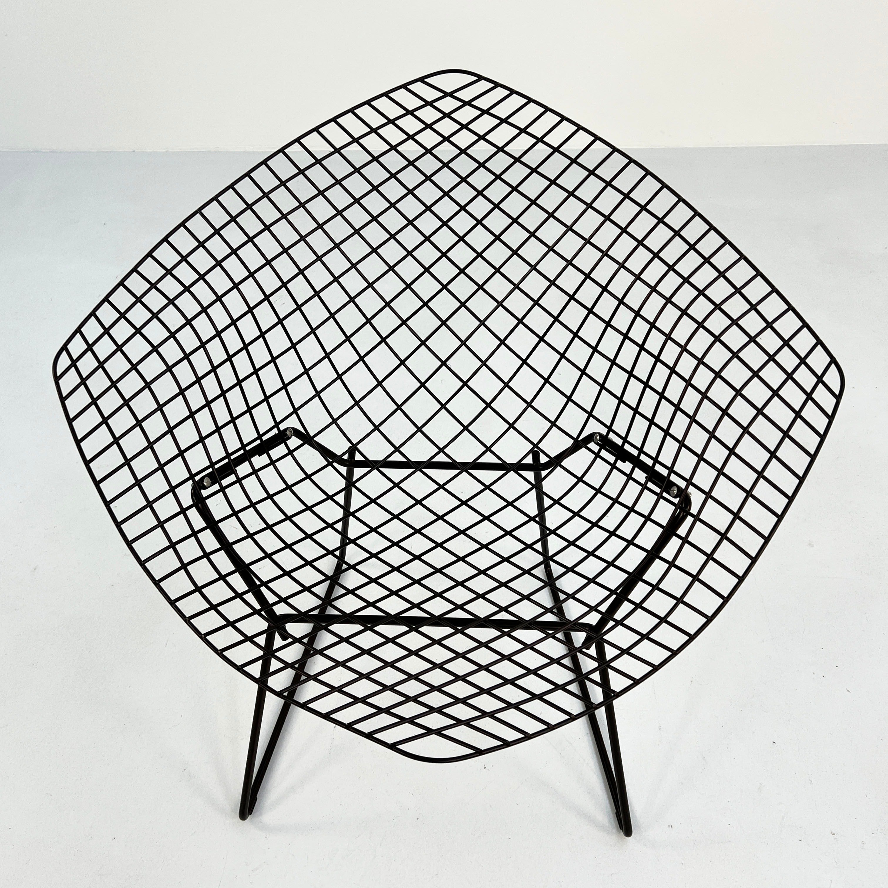 Diamond Bronze armchair by Harry Bertoia for Knoll, 1990