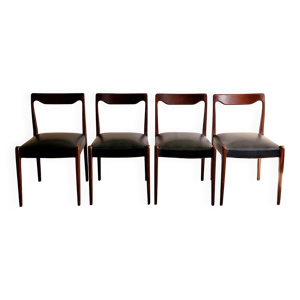Lot de 4 chaises vintage - moller