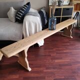 Wooden bench