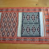 Old carpet Berber corridor path