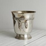 Small silver-plated ice bucket