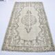 Tapis turc Oushak noué à la main sku 3346