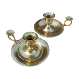 Pair of vintage candle holders