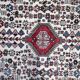 Handmade vintage Persian Malayer rug 98cm x 150cm, 1970s