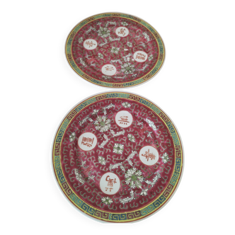 Ensemble assiettes chinoises