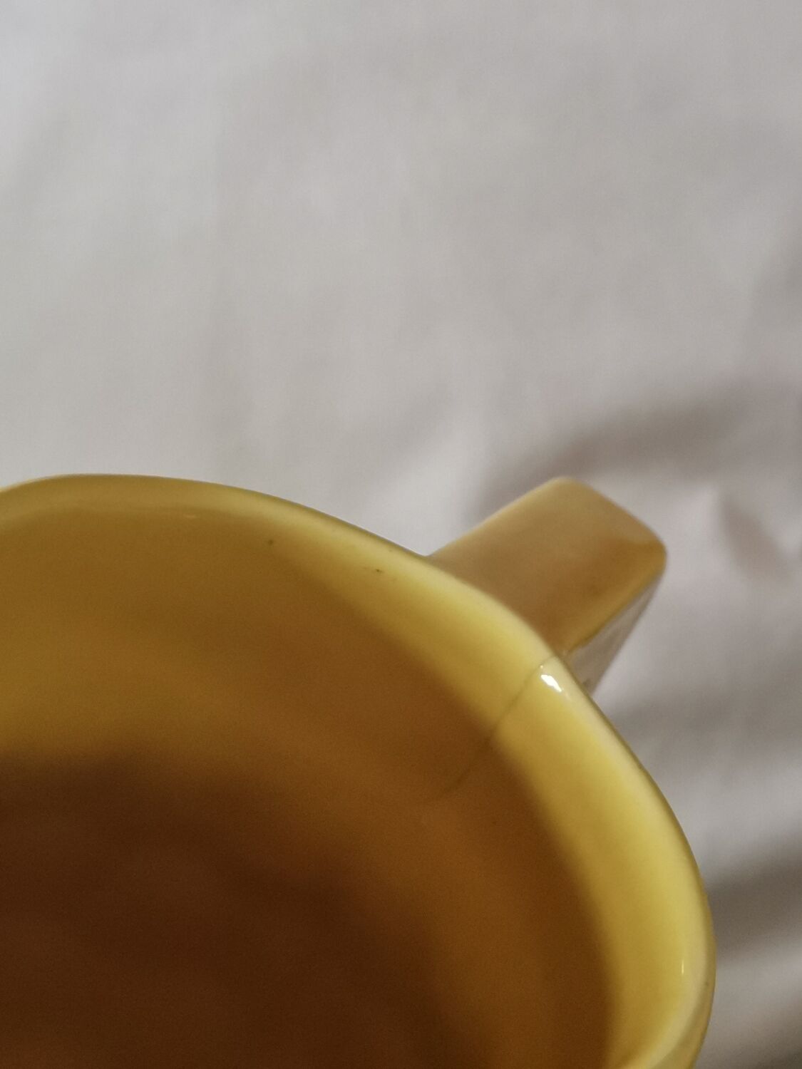 Yellow bee pitcher