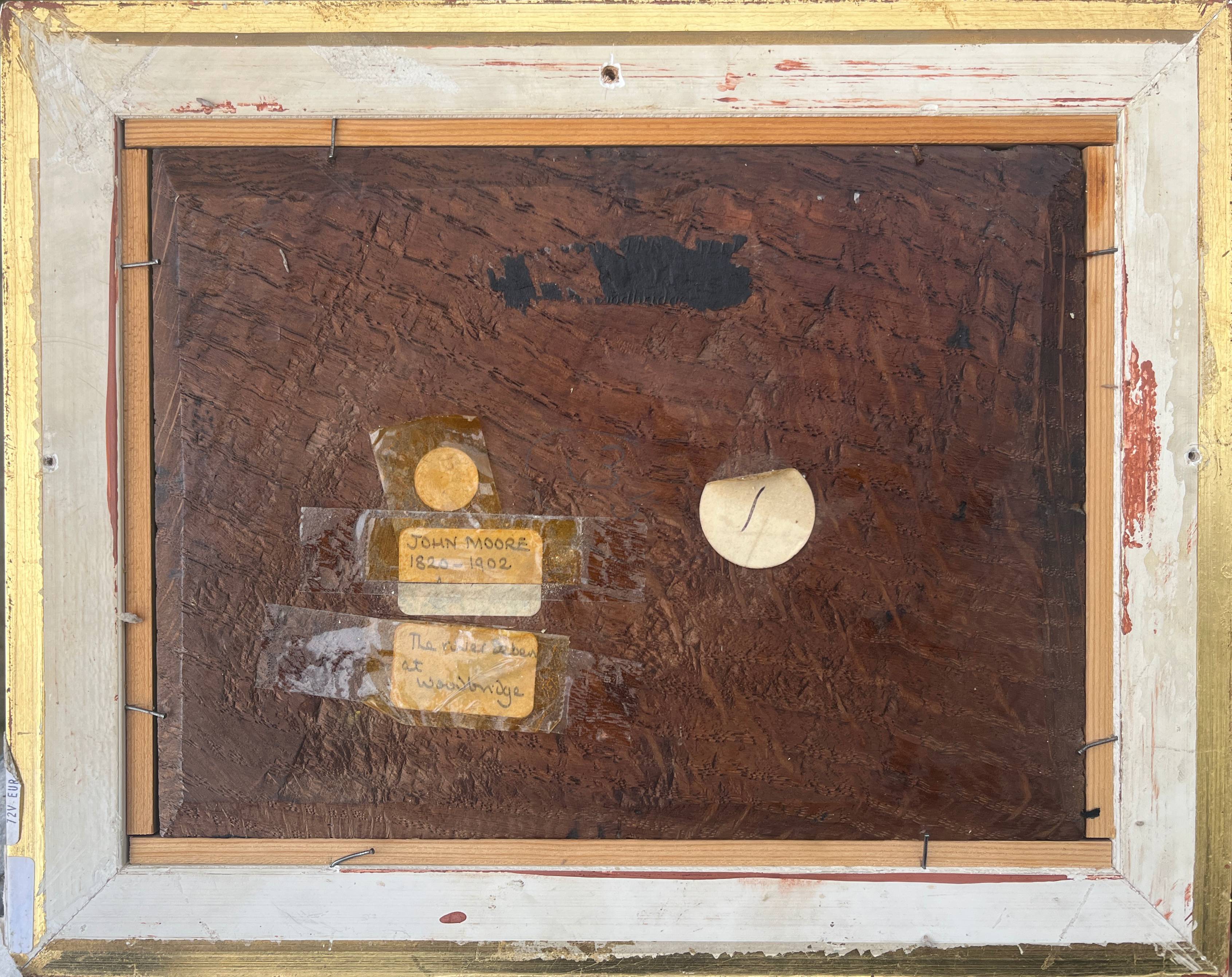 Hsp painting english artist john moore (1820-1902) animated landscape