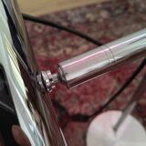 Lampe de Bureau Vintage Chrome & Aluminium – Design 70s – Réglable