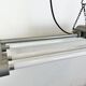 Grey Industrial Hanging Tube Light from Polam Gdansk, 1970s