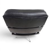 Howard Keith Kohinoor Leather Armchair with Ottoman for HK Furniture, 1970